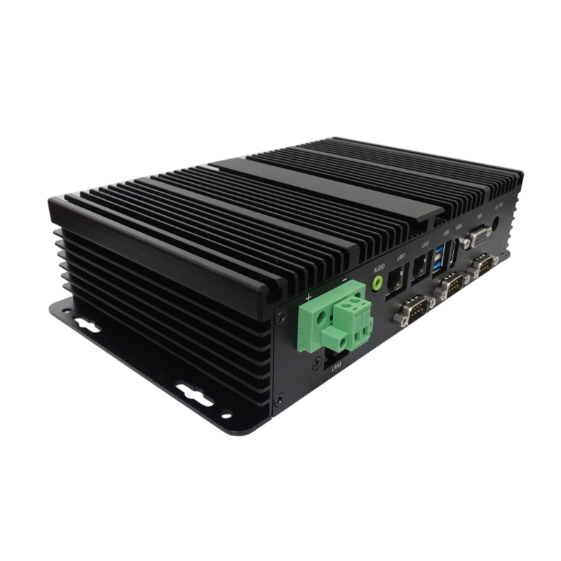 DIN Rail Industrial Embedded Box PC Intel Kaby Lake